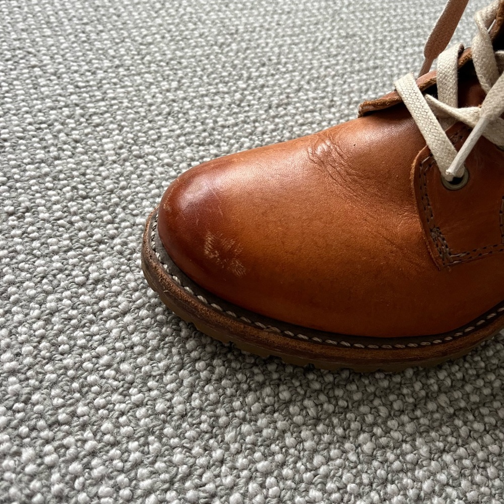 Frye Sabrina Lace Up Leather Boots - Picture 8 of 8